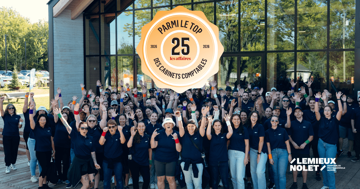 Lemieux Nolet parmi les plus importants cabinets comptables au Québec en 2026 